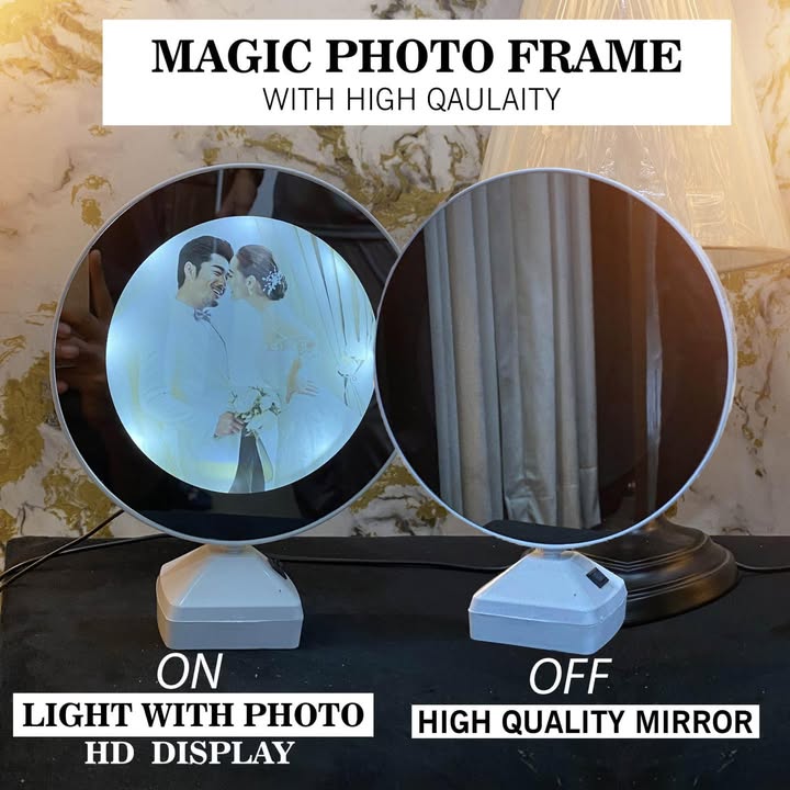 Magic Glow™ – Round Memory Frame