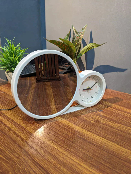 Glow Mirror Memories™ – Signature Frame with Clock